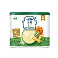 亨氏(Heinz)蕴纯南瓜有机米粉180g 适用辅食添加初期-36个月 宝宝辅食婴儿米粉米糊 至23年7月介意勿拍