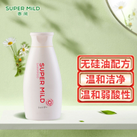 惠润(SUPER MiLD)柔净(鲜花芳香)洗发露 220ml (日本进口无硅油洗发水 丝丝顺滑)