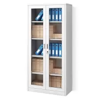 绵冠档案目录柜(全玻璃对开门柜850W×420D×1880H㎜)