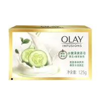 OLAY水嫩清爽沐浴香皂面部身体两用皂 水嫩清爽125G10块装