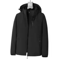 冀奥达 冲锋衣 三合一登山服可拆卸防水外套 秋冬保暖防风运动衣户外工作服 印制logo(定制款,备注尺码颜色)