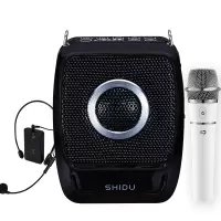 十度(ShiDu)S92 多媒体无线扩音器小蜜蜂扩音器(含无线头戴麦+无线话筒)