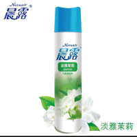 晨露 空气清新剂厕所卫生间衣物臭味异味烟味芳香剂 茉莉花320ml*12瓶整箱装