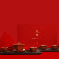 个杯堂 宋瑞清莲茶器茶具套装