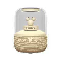 迪士尼/Disney正版联名S6无线蓝牙音箱 卡其色 经典卡通人物米老鼠创意礼物超重低音小钢炮户外迷你家用收款