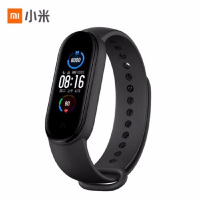 小米(MI)小米手环5 NFC版 石墨黑 动态彩屏智能运动监测内置小爱同学语音 磁吸式充电商用
