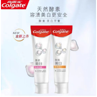 高露洁活性酵素美白牙膏40g 体验装