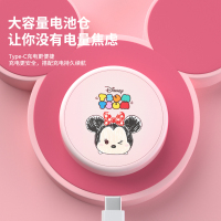 迪士尼/Disney正版联名F4真无线蓝牙耳机 米妮款 开放式不入耳佩戴全新体验 运动防水无感佩戴