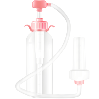秝客(lefeke)其它医用辅料阴道洗涤器套装350ml(送替换头1个) XDQ-H010冲洗器妇科女私处外阴道阴部家用