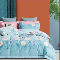 美缘登 全棉生态磨毛四件套J1026逝水流年