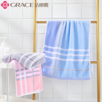 洁丽雅毛巾纯棉柔软亲肤男女情侣家用洗脸洗澡巾全棉吸水不易掉毛