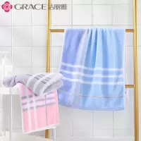 洁丽雅毛巾纯棉柔软亲肤男女情侣家用洗脸洗澡巾全棉吸水不易掉毛