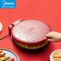 美的(Midea)电饼铛家用智能控温煎烤机加厚深盘煎饼铛三明治机早餐机MC-JK30M2-710