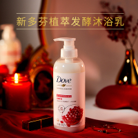 多芬(Dove)石榴植萃甄选滋养沐浴乳500g滋润保湿 持久留香润肤