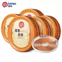 弘兴 蚊香 檀香型线香 盘式蚊香细香盒清香去味驱杀蚊虫 单盒装 (SL)--单位:盒