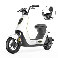 电动车小型代步电瓶车 48V16A 幻彩白