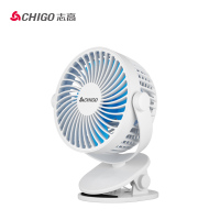志高(CHIGO)迷你台夹小风扇usb电风扇台式桌面办公室学生宿舍床头轻音电风扇F7-1(H)