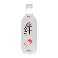 喜茶无糖气泡水冈山白桃味500ml