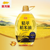 金龙鱼食用油谷维素稻米油精萃稻米油5L