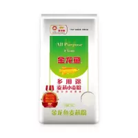 金龙鱼中筋面粉多用途麦芯小麦粉1kg包子饺子馒头饼手擀面1kg*1包_
