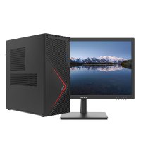 紫光Unis 526T G2电脑整机i5-11400/8GB/1TB机械/180W/Win10 HB/键鼠/23.8英寸