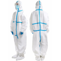 海氏海诺 医·用一次性防护服 透气男女隔离服隔离衣 无纺布连体式套装