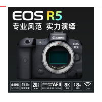 佳能(Canon) EOS R5/r5 8K视频全画幅专业微单相机旗舰型高端经典专微支持8级防抖 EOS R5/24-1