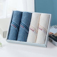 金号(KING SHORE) 睿智毛巾4条装-颜色随机 ZL2105