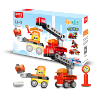 布鲁可 跑跑工程车套装--15017