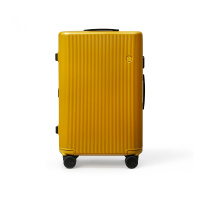ito 开心果系列拉杆箱LIGHT条纹24寸芥黄色