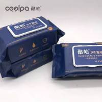 酷帕(Copu)80片消毒卫生湿巾(小版)*4包KPX-8