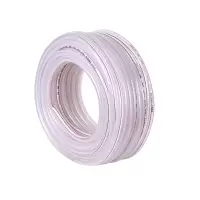 *家用PVC水管软管 新料白6分加厚50米送接头 1条