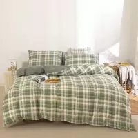 無印良品 生态磨毛四件套-维也纳风情200*230cm MJ-TJ22-06(LX...