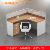 匡大屏风办公桌L型单人卡位组合办公桌KD-1214