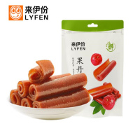 来伊份 果丹皮 小时候山楂卷老式童年零食山楂片新鲜散装125g/袋