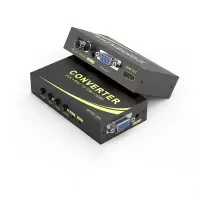 信易安 视频转换器eKL1804 BNC/VGA/HDMI二合一转换器
