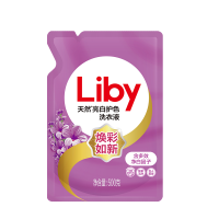 立白天然亮白护色洗衣液 持久留香高级香氛 焕彩如新500g袋装[js] 500g*1袋