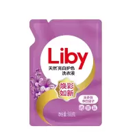 立白天然亮白护色洗衣液 持久留香高级香氛 焕彩如新500g袋装[js] 500g*1袋