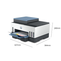 惠普(HP) Tank 755 A4彩色喷墨复印扫描一体机