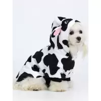 狗狗衣服猫咪冬季毛衣卫衣比熊的小型犬幼犬秋冬冬装博美宠物冬款 灰色兔子L码