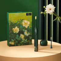 素士声波电动牙刷X3U 绿野玫瑰