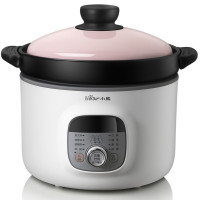 小熊(bear) 电砂锅 DSG-B28C1 宝宝辅食锅燕窝砂锅高温陶瓷