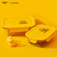 乐唯诗 小黄鸭饭盒 HYBXW 640ml+1040ml(两件套)