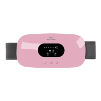 和正(HEZHENG) HZ-IADN-1 腰腹部按摩器腰部按摩器 腰椎腹部按摩仪 大姨妈神器暖宫腰带