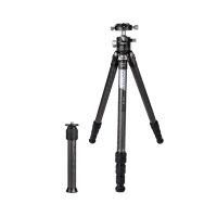 科漫TSC无中轴碳纤维单反三脚架麦克风声卡套装补光灯套装