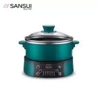 山水(SANSUI) SHG-3018 智能分体电火锅 微电脑电火锅