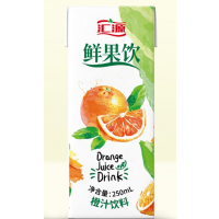 汇源鲜果饮橙子味250ML-2j