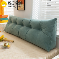 高端轻奢床头锦芙绒三角靠垫榻榻米软包科技布床头靠垫