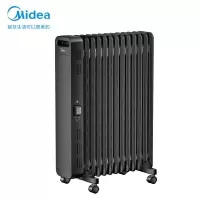 美的(Midea) NYX-G1 取暖器电暖器烤火炉油汀13片家用办公室干衣2200W恒温 (线下同款)
