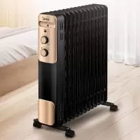 美的(Midea) NYX-M1 取暖器电暖器家用加宽防烫速热暖风机暖气片烘衣加湿电油汀 13片大面积电暖炉热风机 油汀